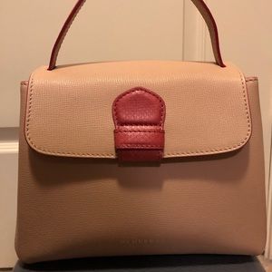 BURBERRYDerby toteSmall Camberley Rose w/Snakeskin